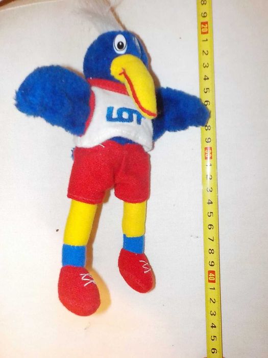 kolekcja PRL zabawka PLL LOT  maskotka  22 cm  samolot    gadżet