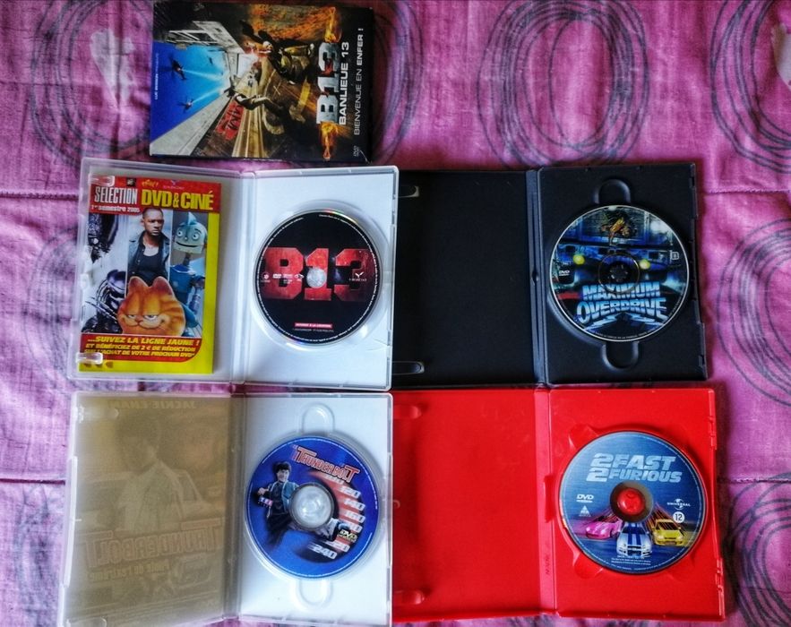 Lote de dvd's B13, fast and furious, etc