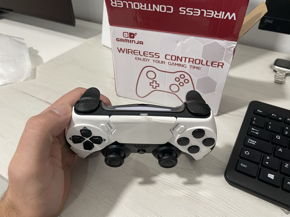 Comando sem fio para PC, PS3, PS4 (de bateria)