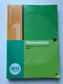 Matematyka 1 zakres podstawowy, podręcznik do pierwszej klasy liceum