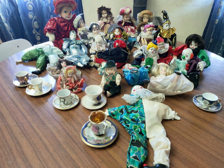 Bonecas de porcelana