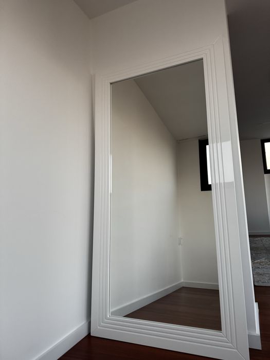 Espelho Lacado branco alto brilho