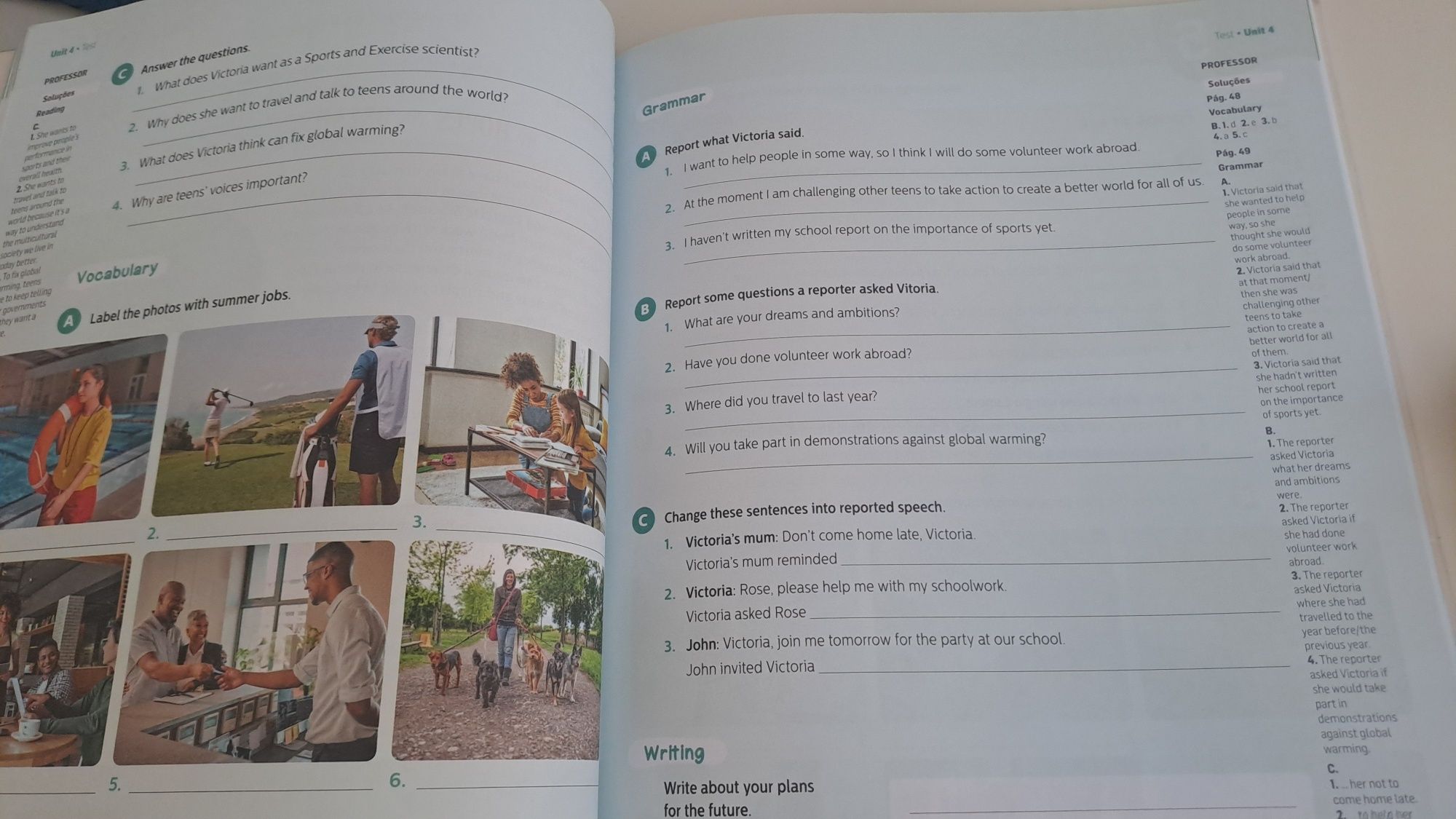 Caderno de actividades 9° ano Inglês