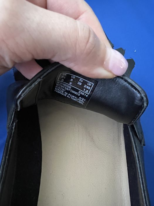 Лофери жіночі фірми Clarks, лофери шкіряні, туфлі