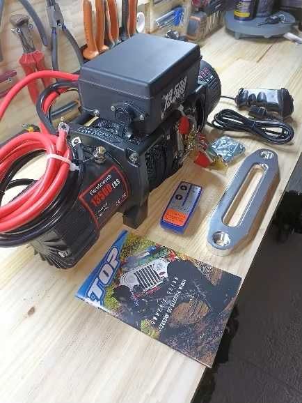 Guincho elétrico PROFISSIONAL 6.2 TONELADAS (13500LBS)