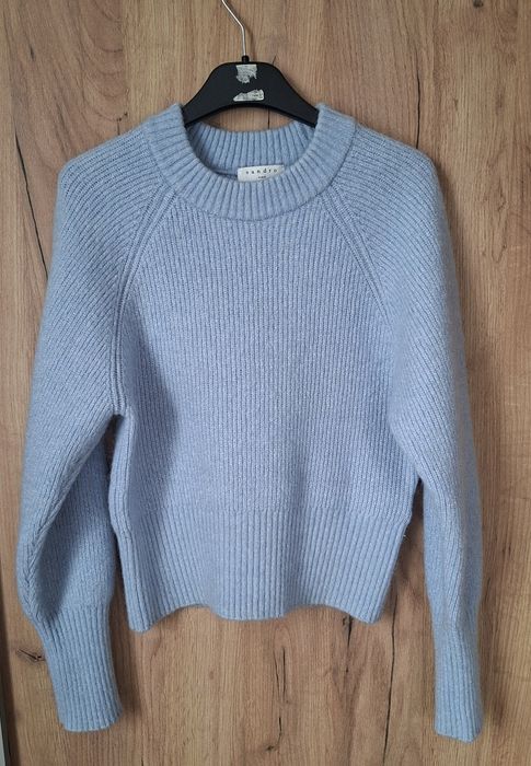 Sandro светр оригінал мохеровий