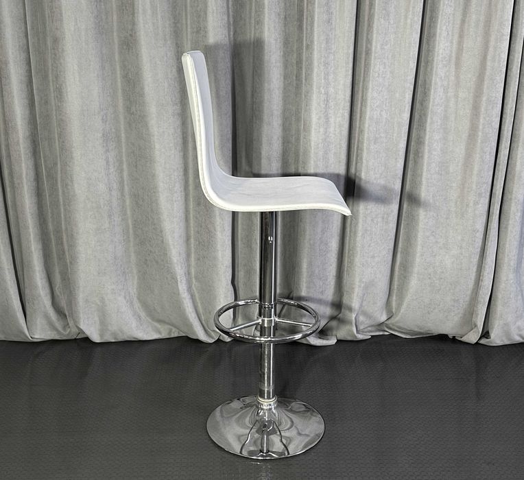 Білий барний шкіряний стілець/барні крісла/барні стільці/шкіряні меблі