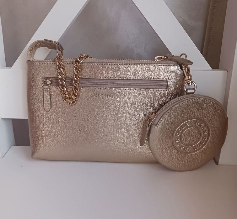 Сумка клатч COLE HAAN оригінал золота