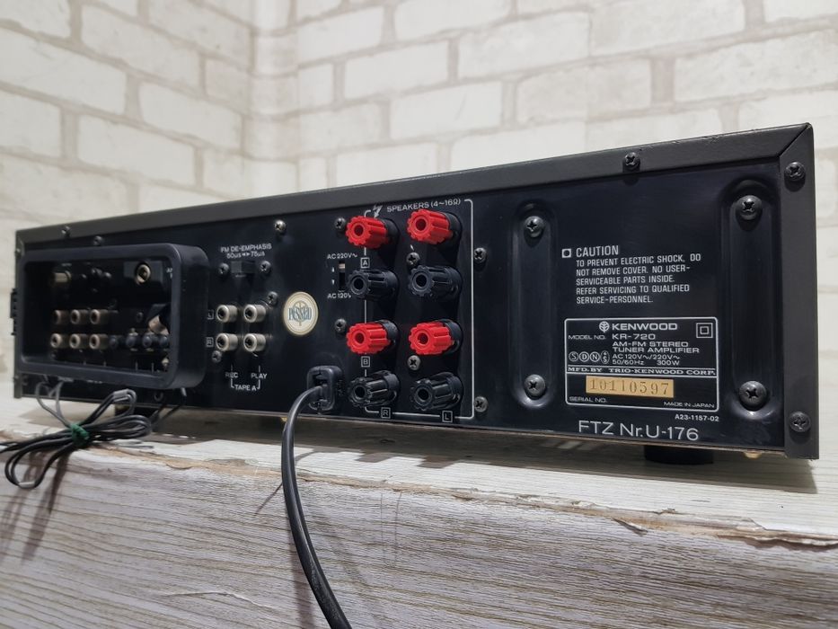 Стерео ресивер KENWOOD KR-720, *2x45 Вт, б/у з Німеччини