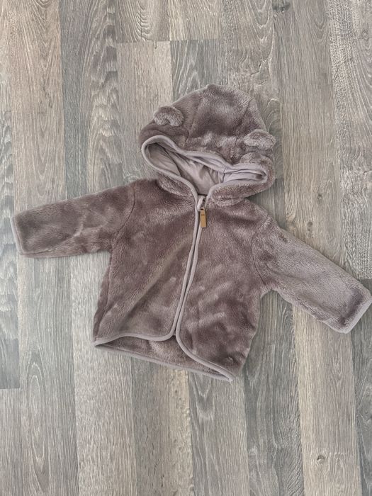 Тепла куртка  Ведмежатко  3/6 міс  Унісекс