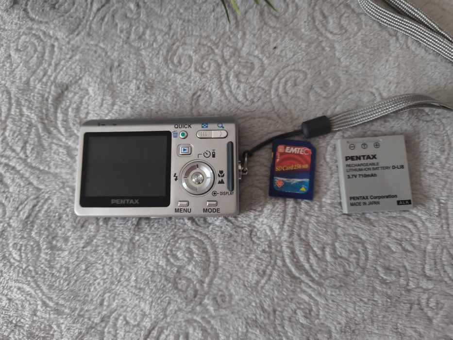 Aparat kompaktowy Pentax Optio S5n 5MP, szybka wysylka