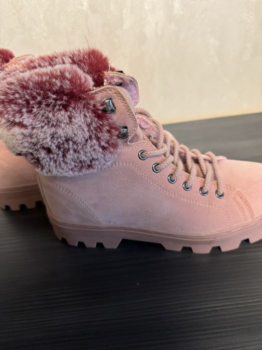 Черевички Cropp зимові рожевого кольору