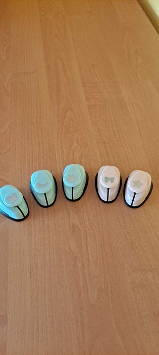 Zestaw 5 ozdobnych dziurkaczy