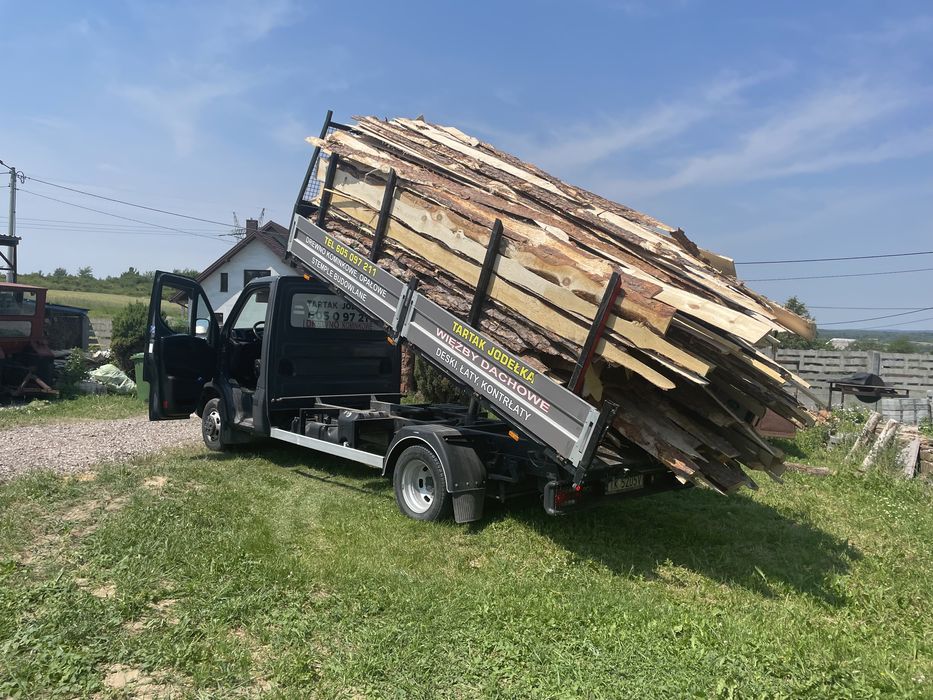 Drewno opałowe grube zrzyny sosnowe Kielce