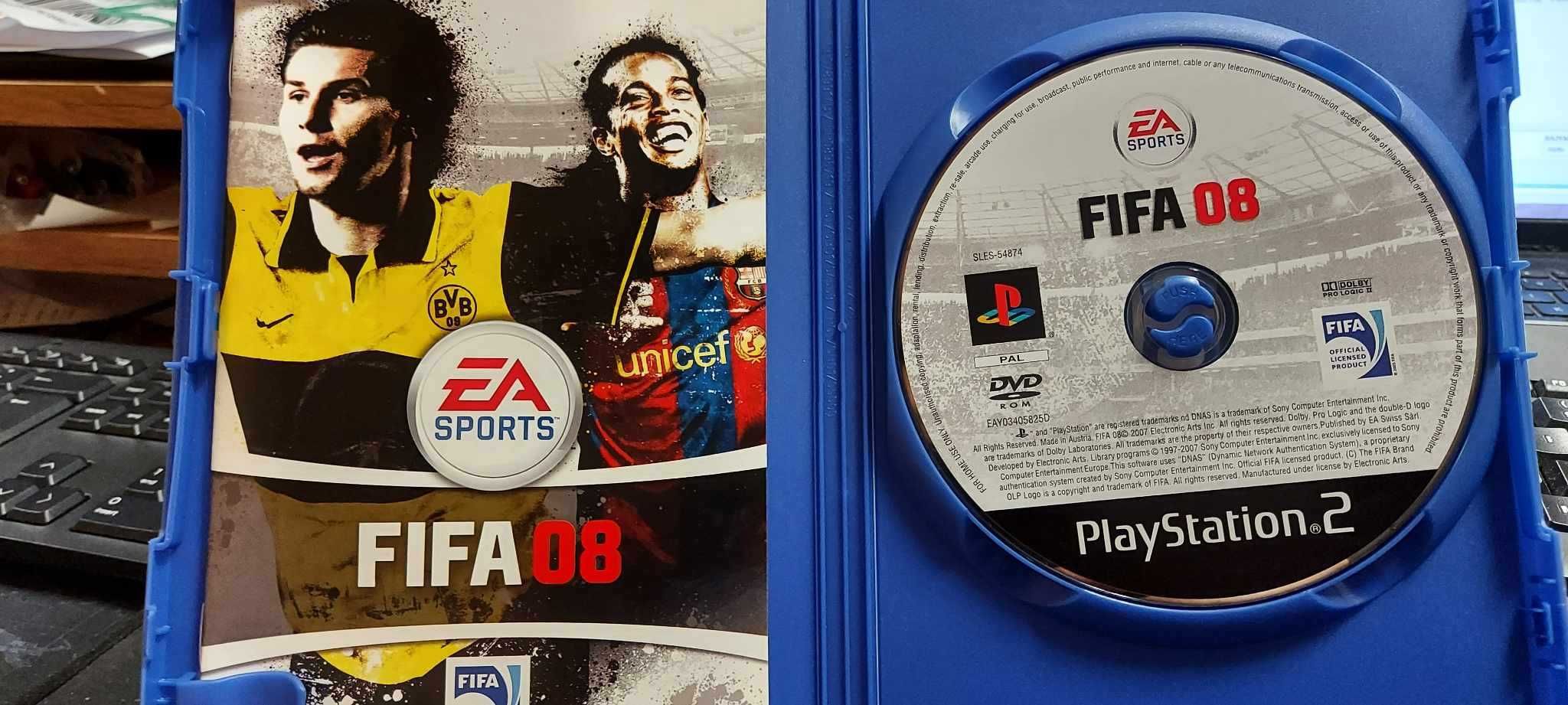 FIFA 08 PS2 Sklep Wysyłka Wymiana