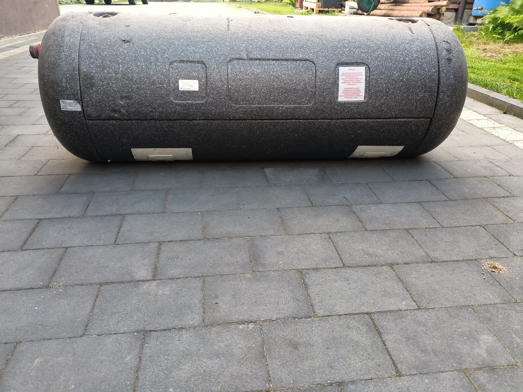 Boiler 140 L. Wymiennik C.W.U. z wężownicą.