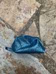 Porta-chaves formato geo-bag tamanho pequeno feito à mão (vegan)