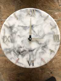 Handmade zegar z żywicy eposksydowej