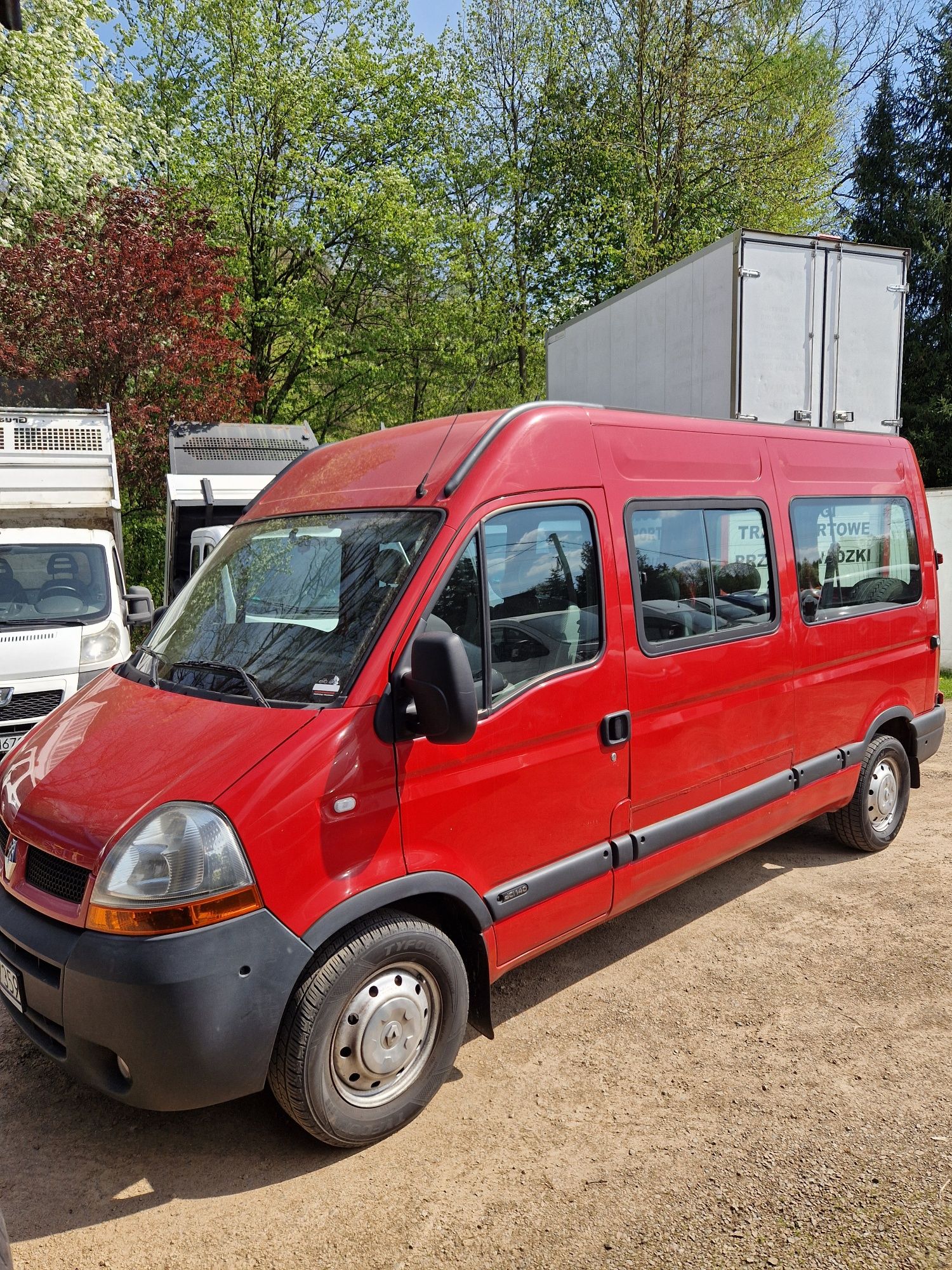 Renault Master brygadówka doka osobowy 9 brygadowy osób osp