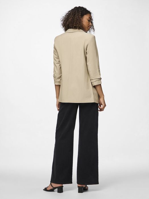 Żakiet beżowy PCBOSELLA  Pieces XL