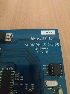 Karta muzyczna M-Audio Audiophile 2496