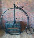 Zabytkowy Rower Bicykl XIX wiek Rekonstrukcja