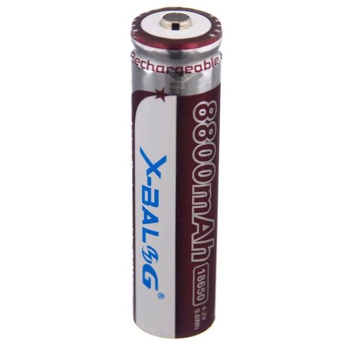 Акумулятор 18650 на 8800 mAh, Li-Ion, X-Balog / Акумуляторна батарейка