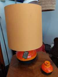 Lampa ceramiczna Hutschenreuther sygnowana lata 70