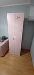 Ikea STUVA / FRITIDS 192x60 cm wysoka szafa dziecięca różowa