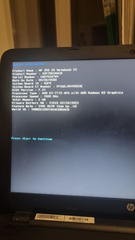 Ноутбук HP 255 G5