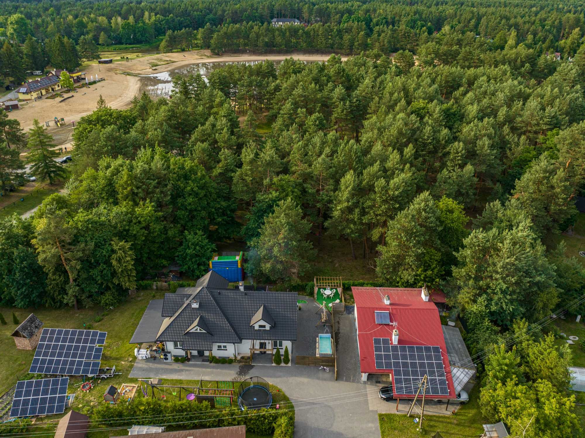 Domek Radawa Basen balia, sauna,  w cenie  " u Pepego- przy zalewie