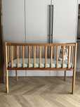 Mini-łóżeczko dostawka Woodies Bedside Crib 90×40 z materacem Rucken