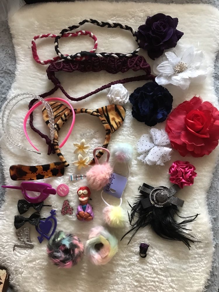 Bijuteria/acessórios (brincos, pulseiras, acessórios cabelo e broches)