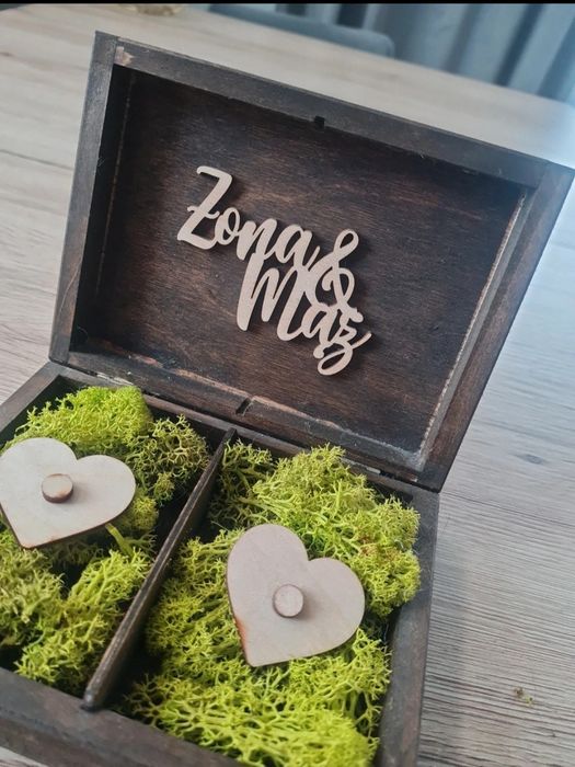 Pudełko na obrączki