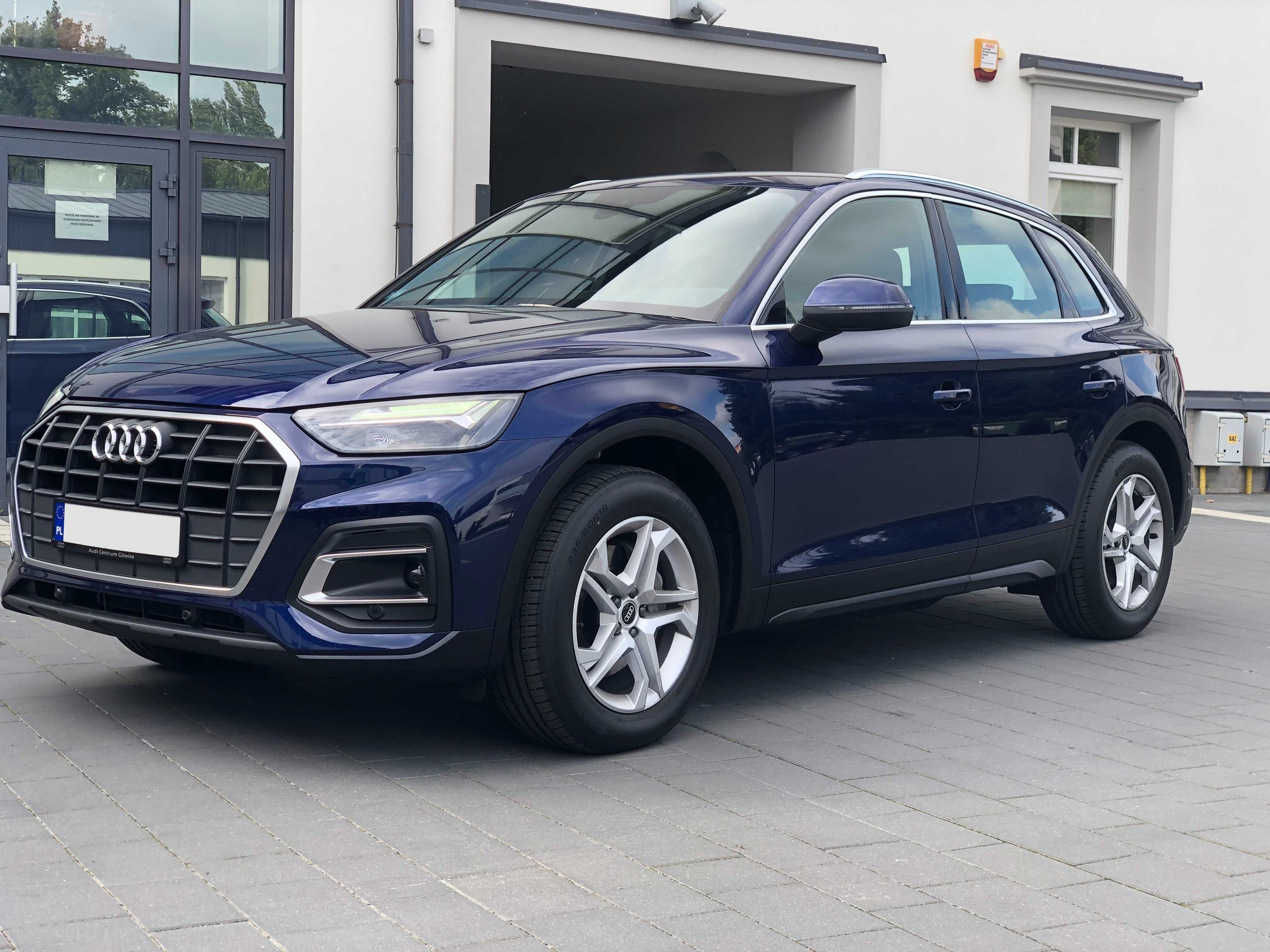 Audi Q5 lift s-tronic SUV wynajem długoterminowy z wykupem BEZ BIK