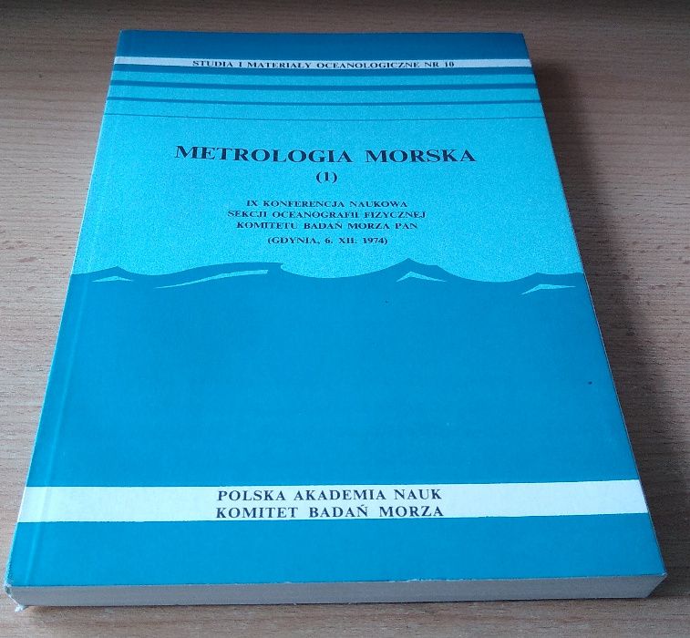 Metrologia Morska 1 Polska Akademia Nauk. Komitet Badań Morza