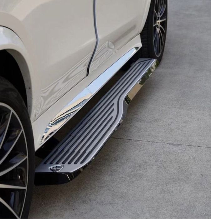 Подножки выдвижные Maybach для Mercedes GLS X167 GLE W167 2019+ пороги