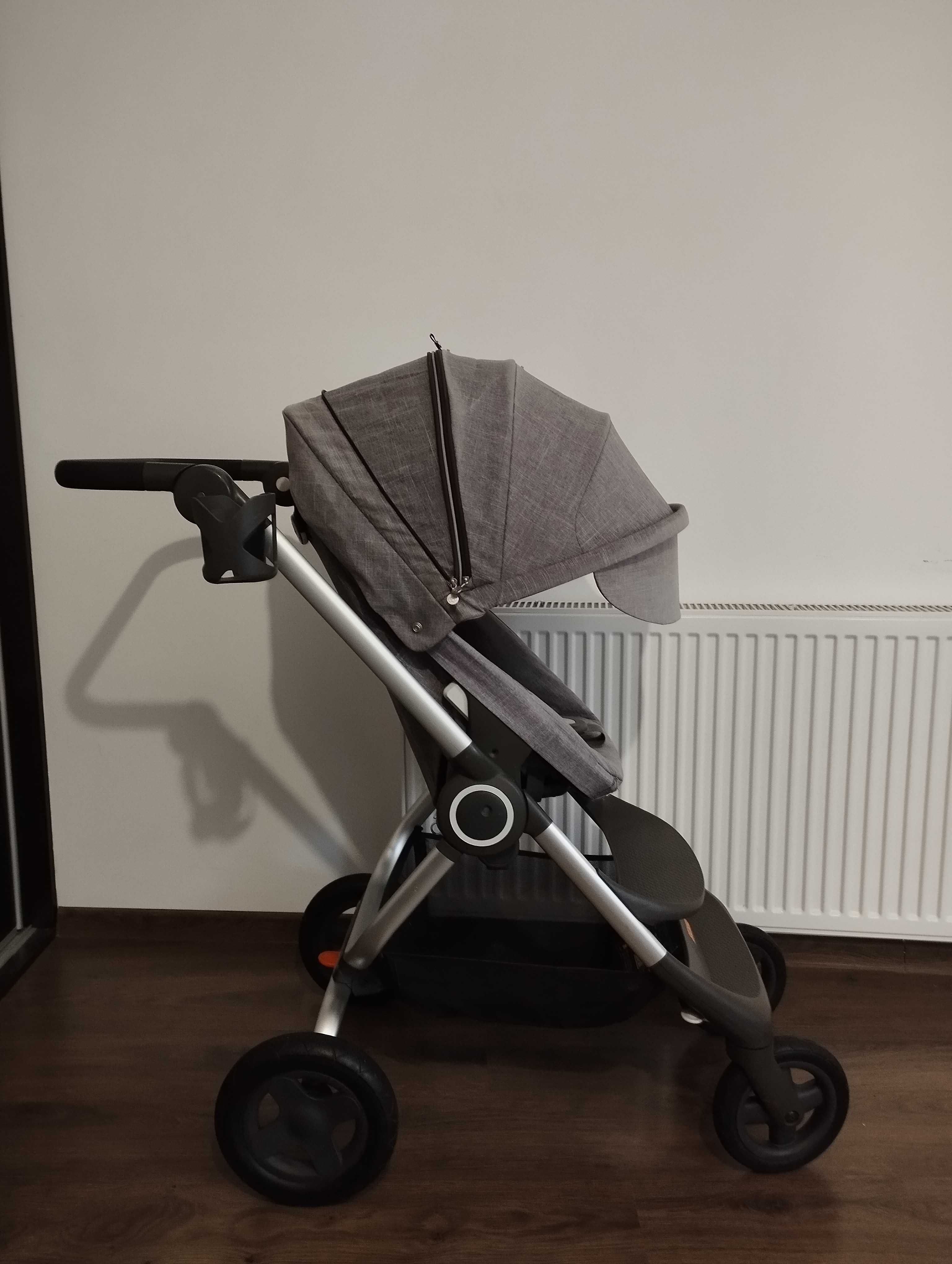 Wózek dziecięcy 2 w 1 (3 w 1) STOKKE Scoot + dodatki