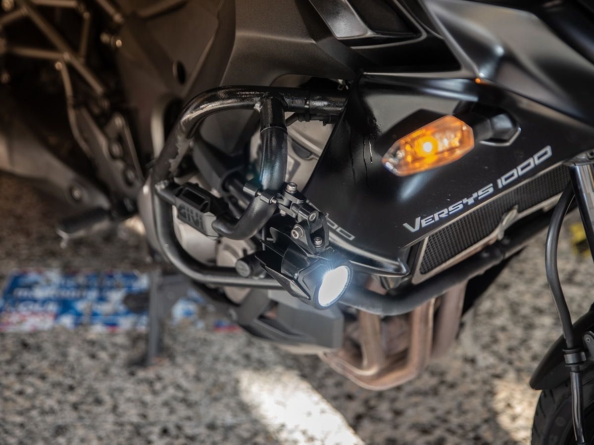 Kawasaki Versus 1000 de 2015 Optimo estado, ABS, CrashBars, Malas Givi