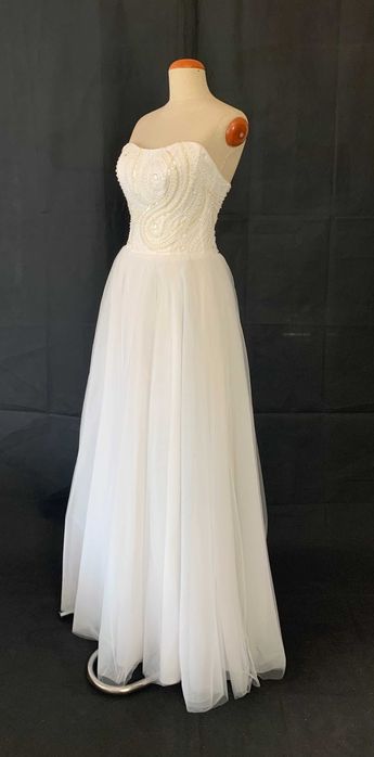 Nowa Zjawiskowa Suknia Ślubna Princessa Księżniczka 40 L na poprawiny