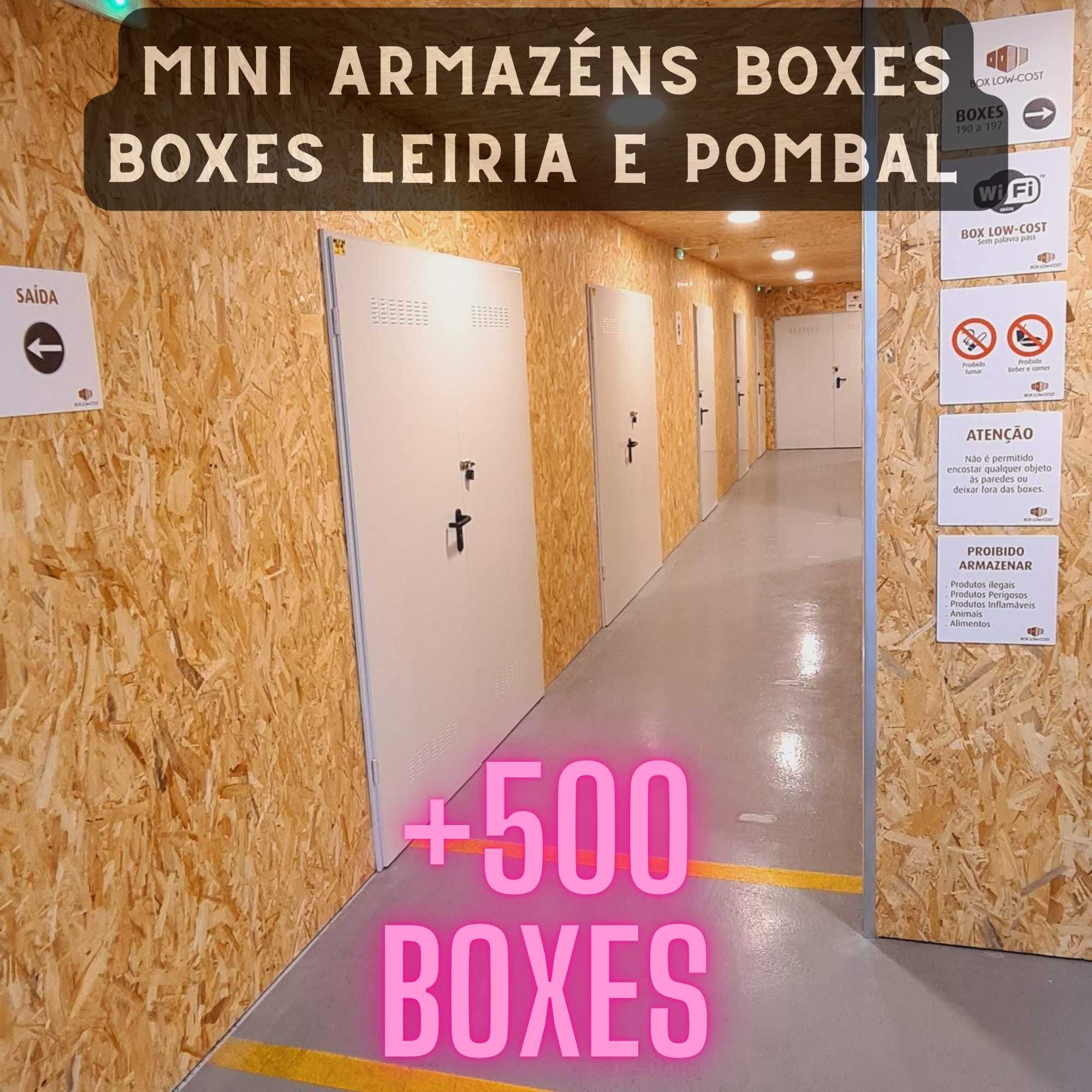 Mini Armazéns em Pombal e Leiria  - Boxes Arrecadação Garagens -