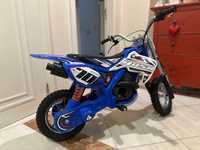 Mota elétrica de motocross INJUSA Blue Fighter 24 V como nova