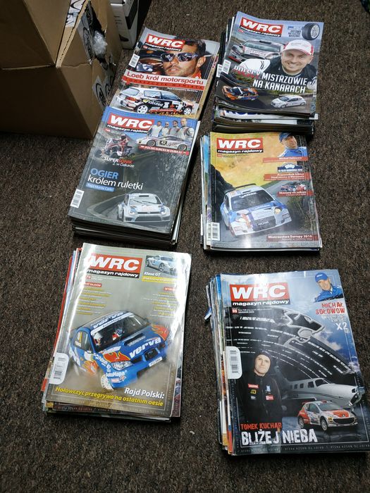 WRC Magazyn numery archiwalne, rajdy