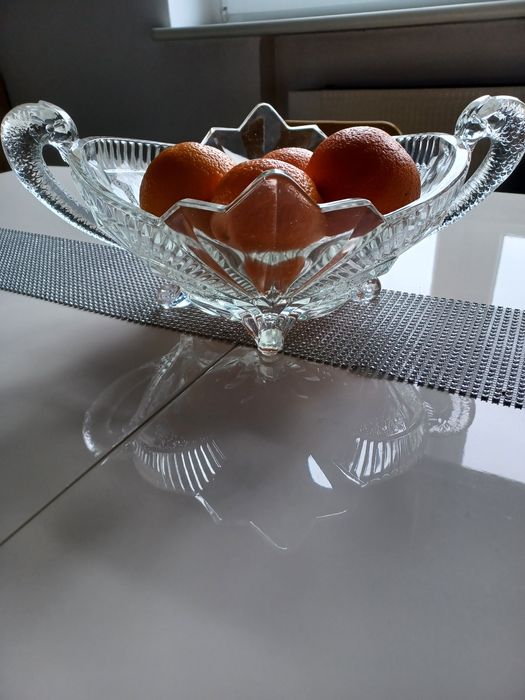 Patera ,żardiniera ,owocarka,misa huty szkła Hortensja