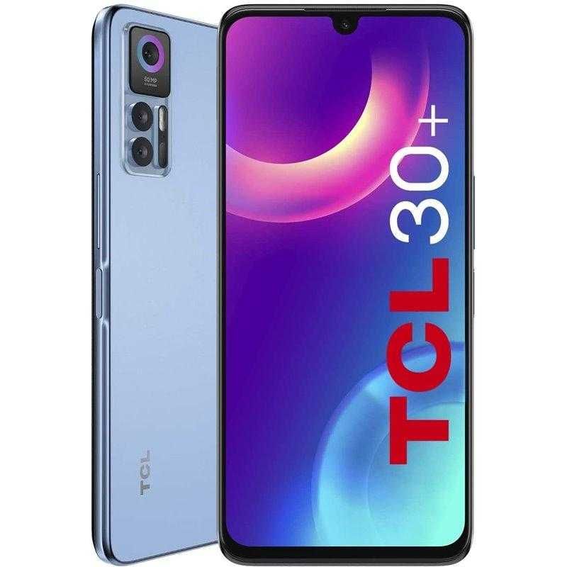 Smartphone TCL 30 Plus 128GB 4G Dual Sim Azul (como novo) C/Garantia