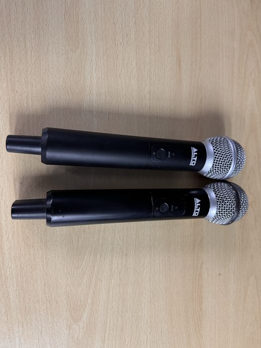 2 mikrofony alto do systemow naglosnieniowych przenosnych