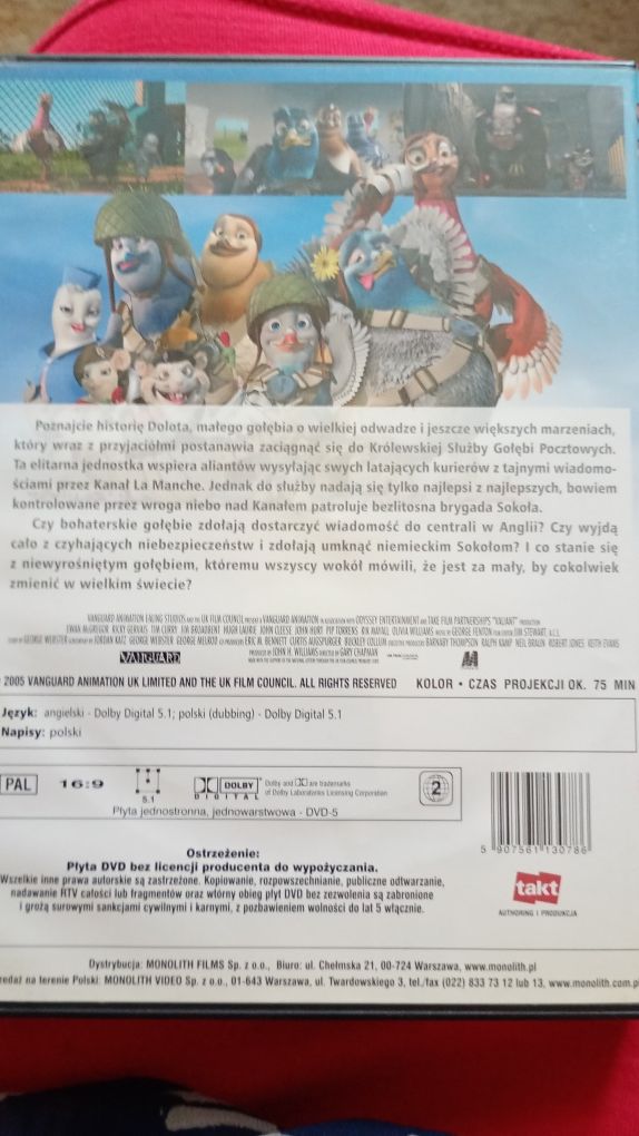 Szeregowiec dolot bajka dvd