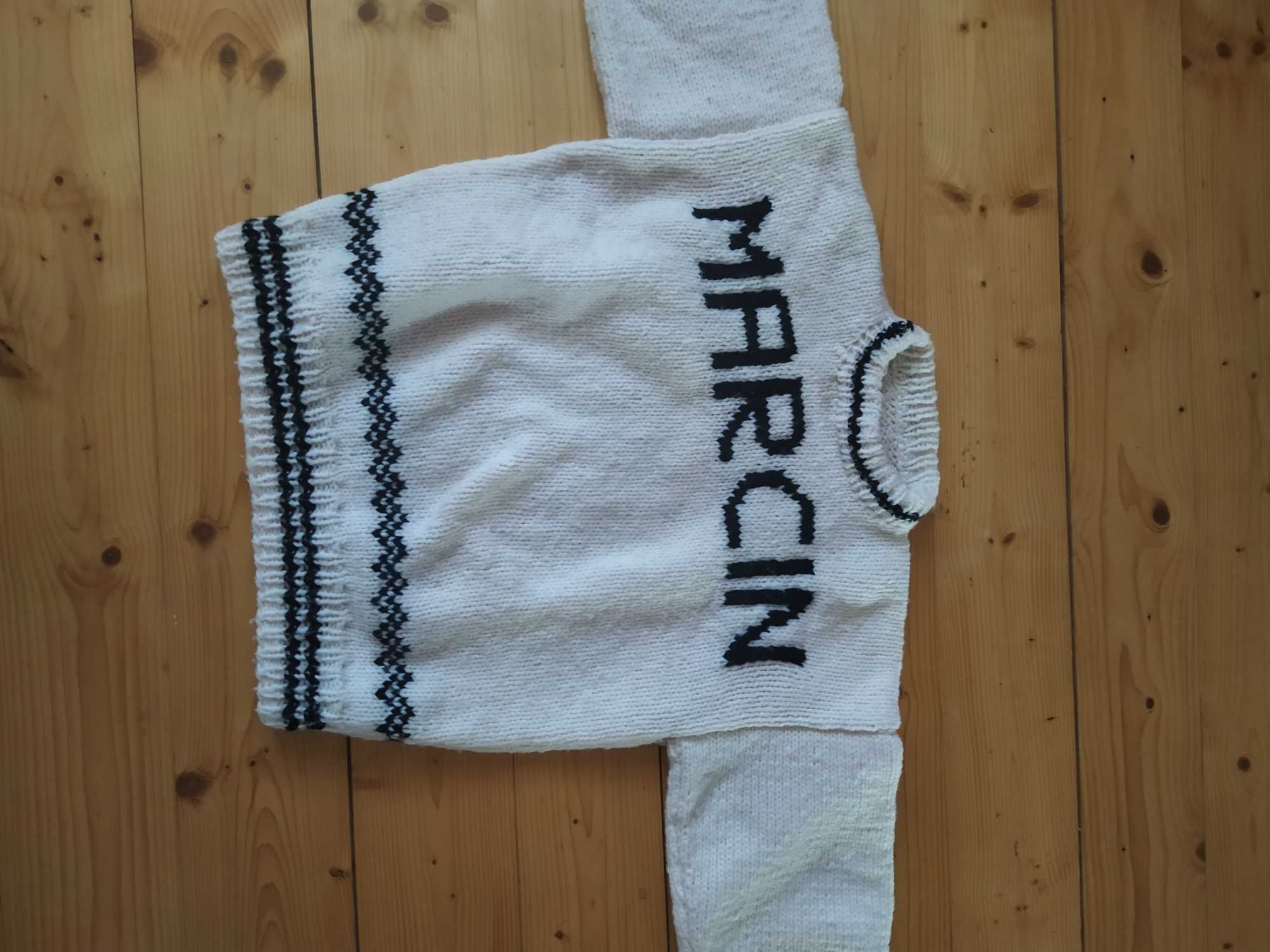 Wełniany sweter męski
