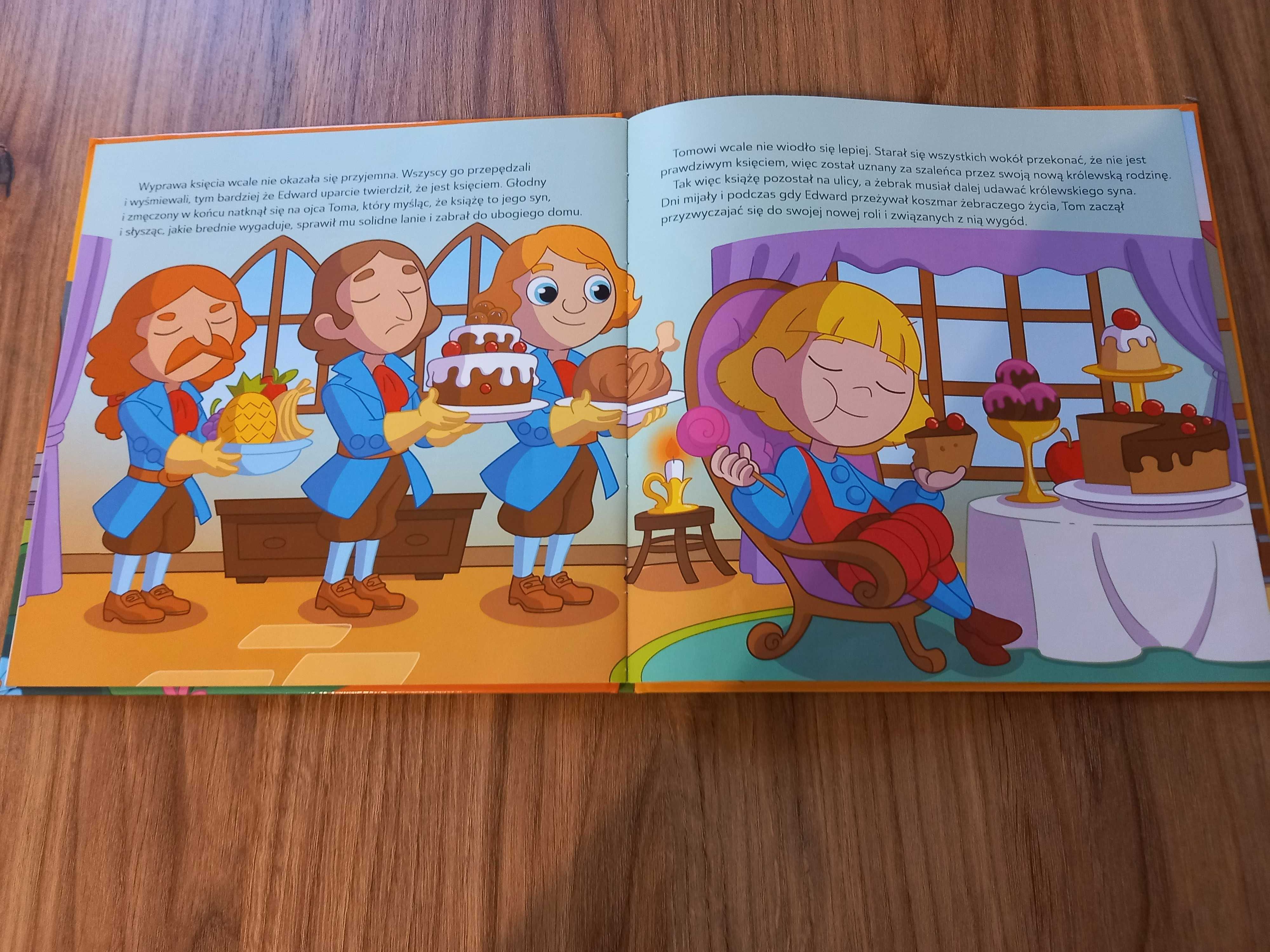 Książę i żebrak - książka dla dzieci