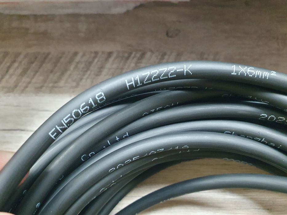 Кабель для сонячних панелей 10AWG 6 mm 20 m